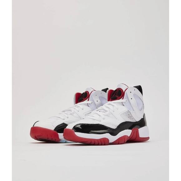 Size 11 - Men\'s Air Jordan Jumpman TWO TREY White/Black-Gym Red DO1925-106 main image 7
